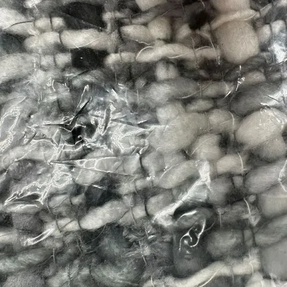 POTTERY BARN TEXTURED BASKETWEAVE THROW 50 X 60"‎ ~ OLIVE TWEED GRAY - Picture 3 of 5